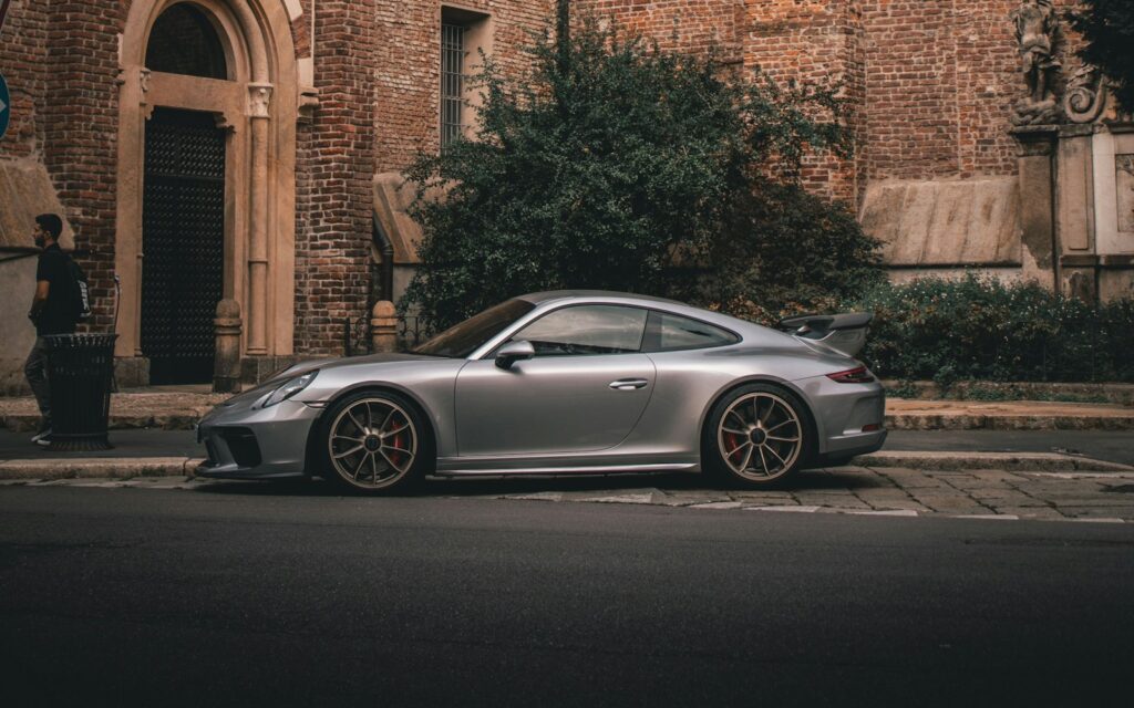 Porsche 911 argent